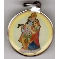 Radha Krishna Keychain